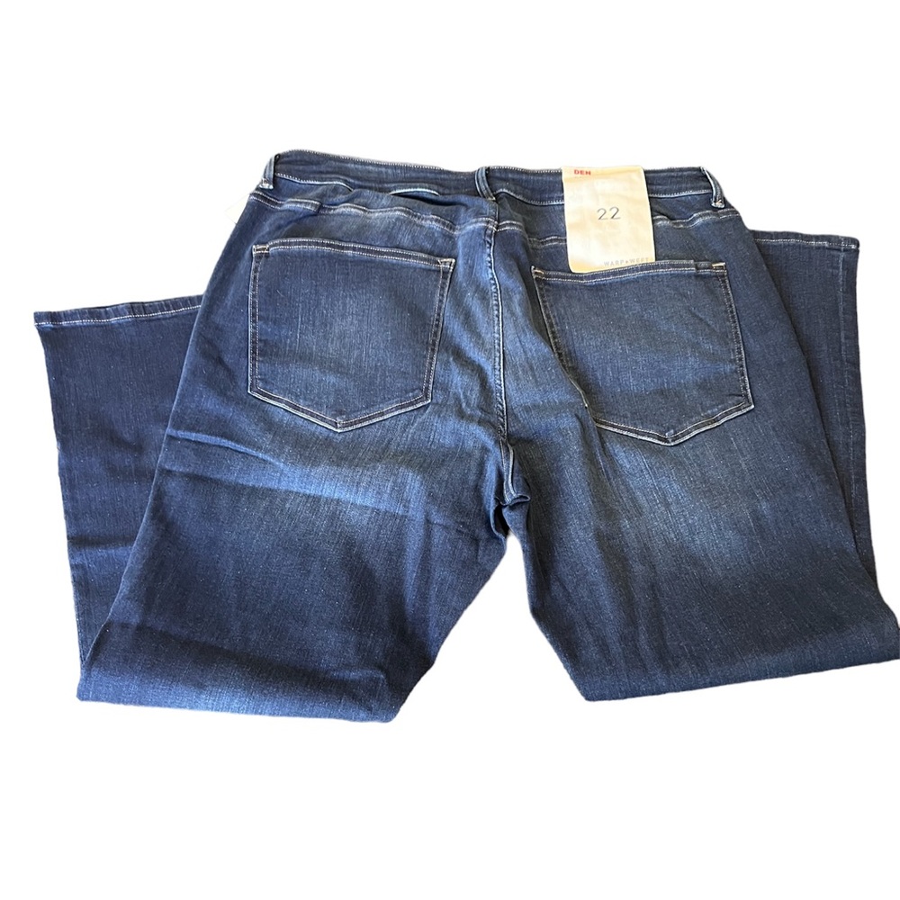 Warp+weft slim boot cut jeans